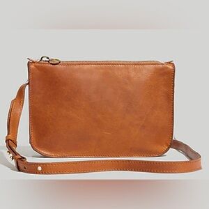 Madewell Simple Leather Crossbody Bag Purse